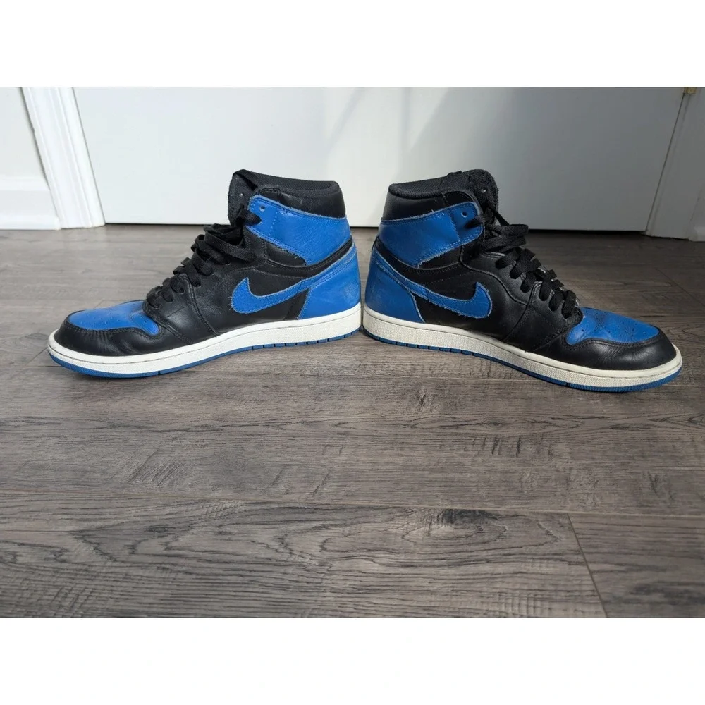 Nike Air Jordan 1 Retro High OG 'Royal' 2017 Blue Black Size 10 555088-007